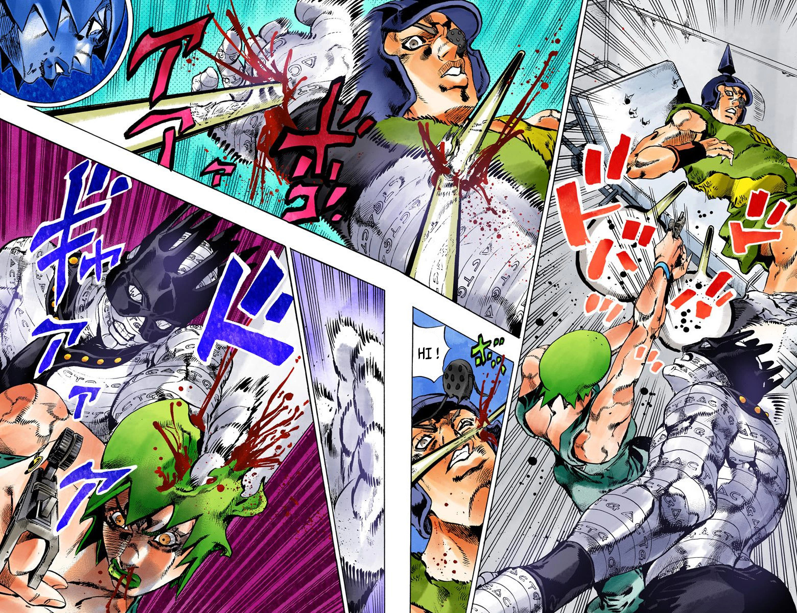 Read JoJo_s Bizarre Adventure Part 6 Stone Ocean Official Colored FR Manga Online