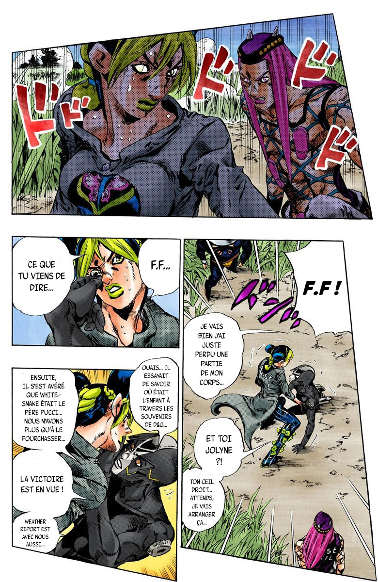 Read JoJo_s Bizarre Adventure Part 6 Stone Ocean Official Colored FR Manga Online