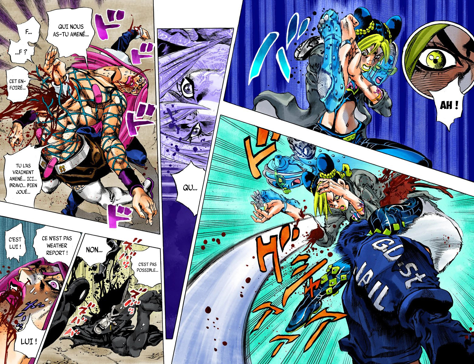 Read JoJo_s Bizarre Adventure Part 6 Stone Ocean Official Colored FR Manga Online