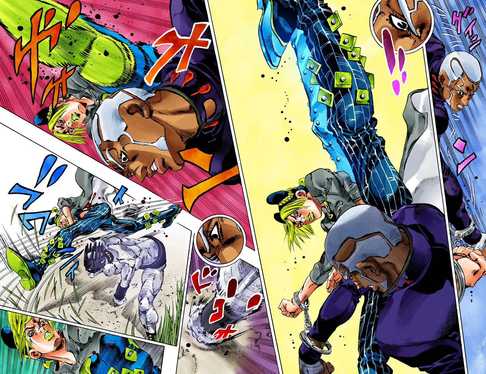 Read JoJo_s Bizarre Adventure Part 6 Stone Ocean Official Colored FR Manga Online