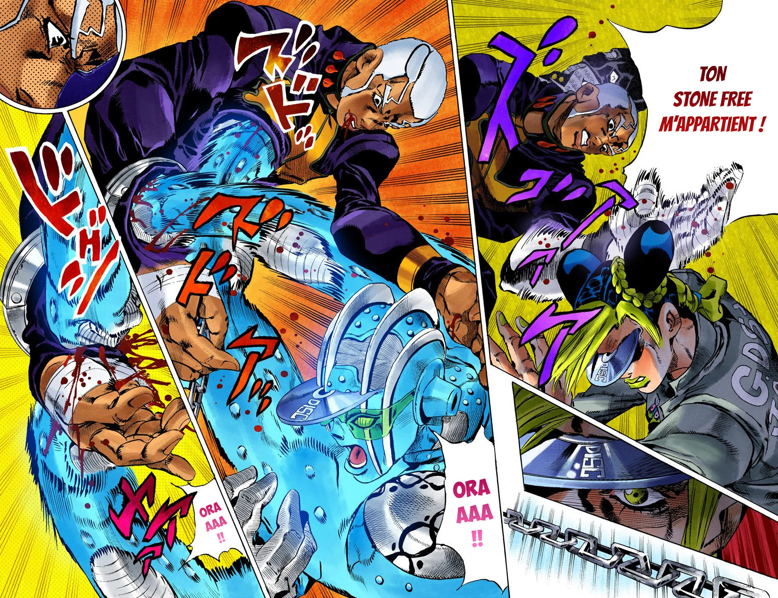 Read JoJo_s Bizarre Adventure Part 6 Stone Ocean Official Colored FR Manga Online