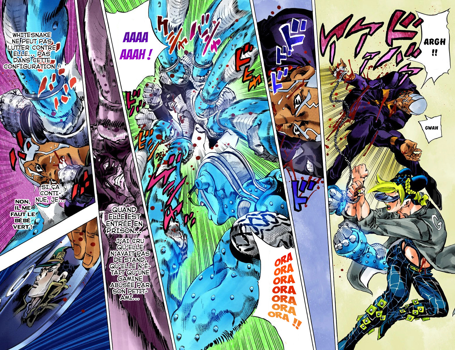 Read JoJo_s Bizarre Adventure Part 6 Stone Ocean Official Colored FR Manga Online