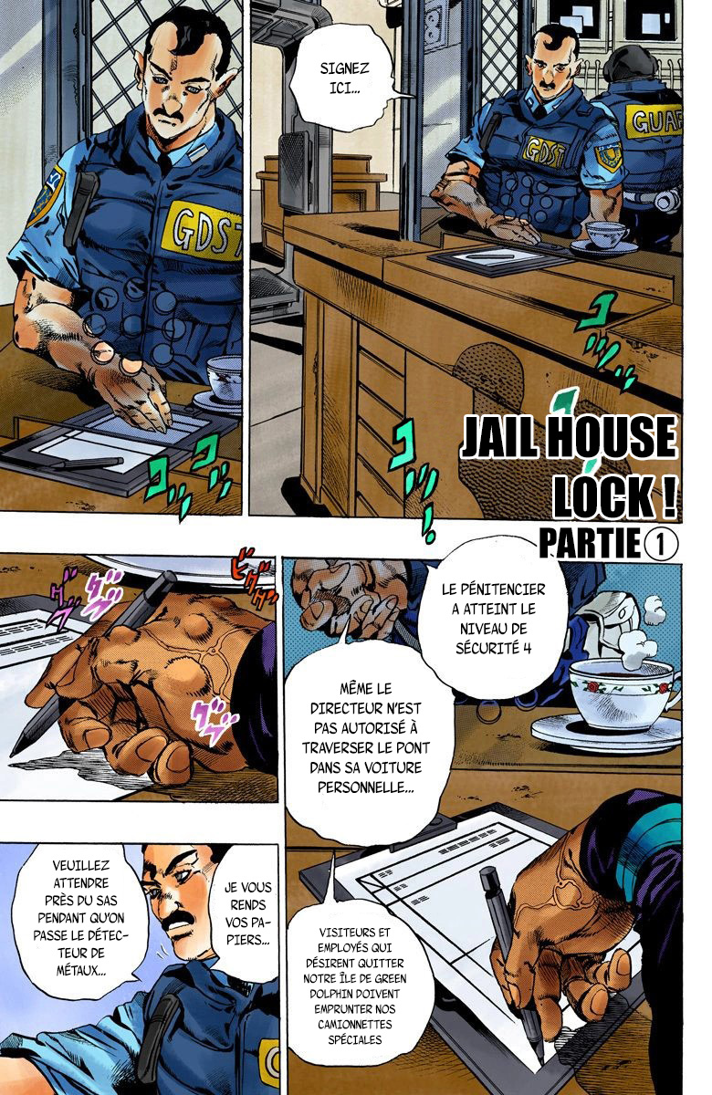 Read JoJo_s Bizarre Adventure Part 6 Stone Ocean Official Colored FR Manga Online