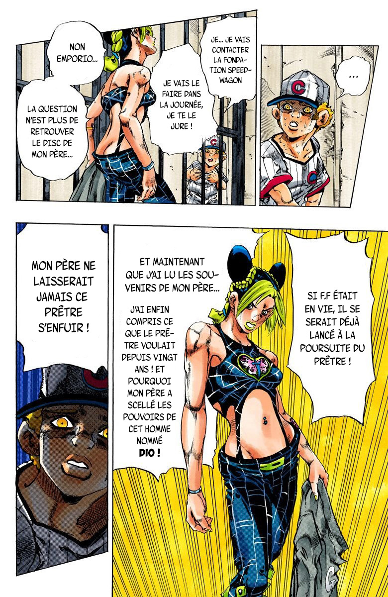 Read JoJo_s Bizarre Adventure Part 6 Stone Ocean Official Colored FR Manga Online