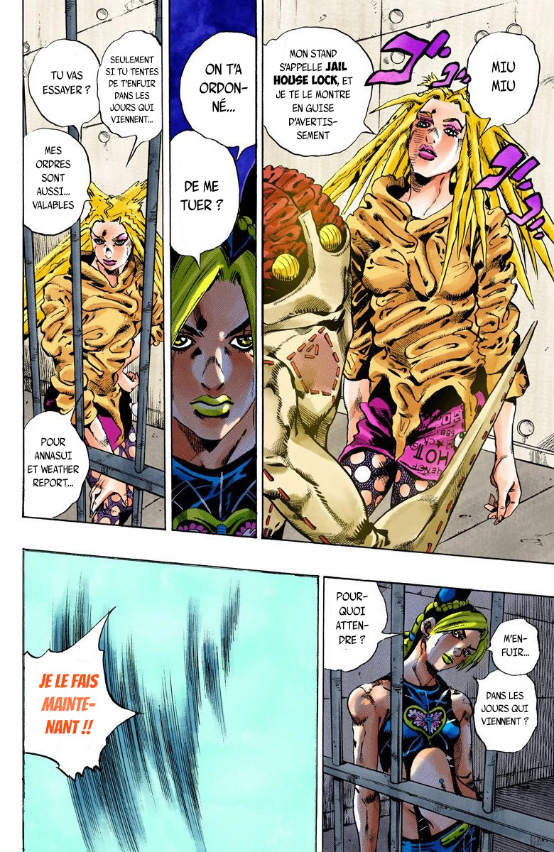 Read JoJo_s Bizarre Adventure Part 6 Stone Ocean Official Colored FR Manga Online
