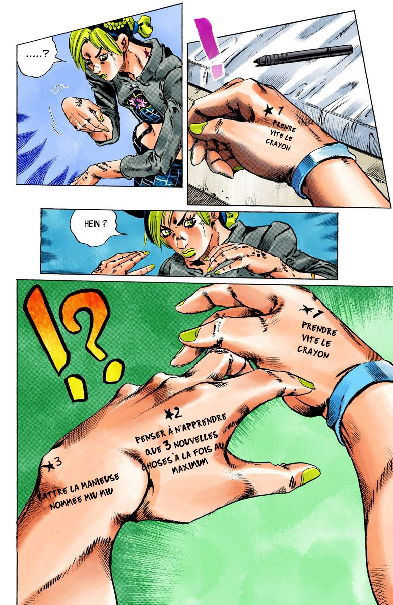 Read JoJo_s Bizarre Adventure Part 6 Stone Ocean Official Colored FR Manga Online
