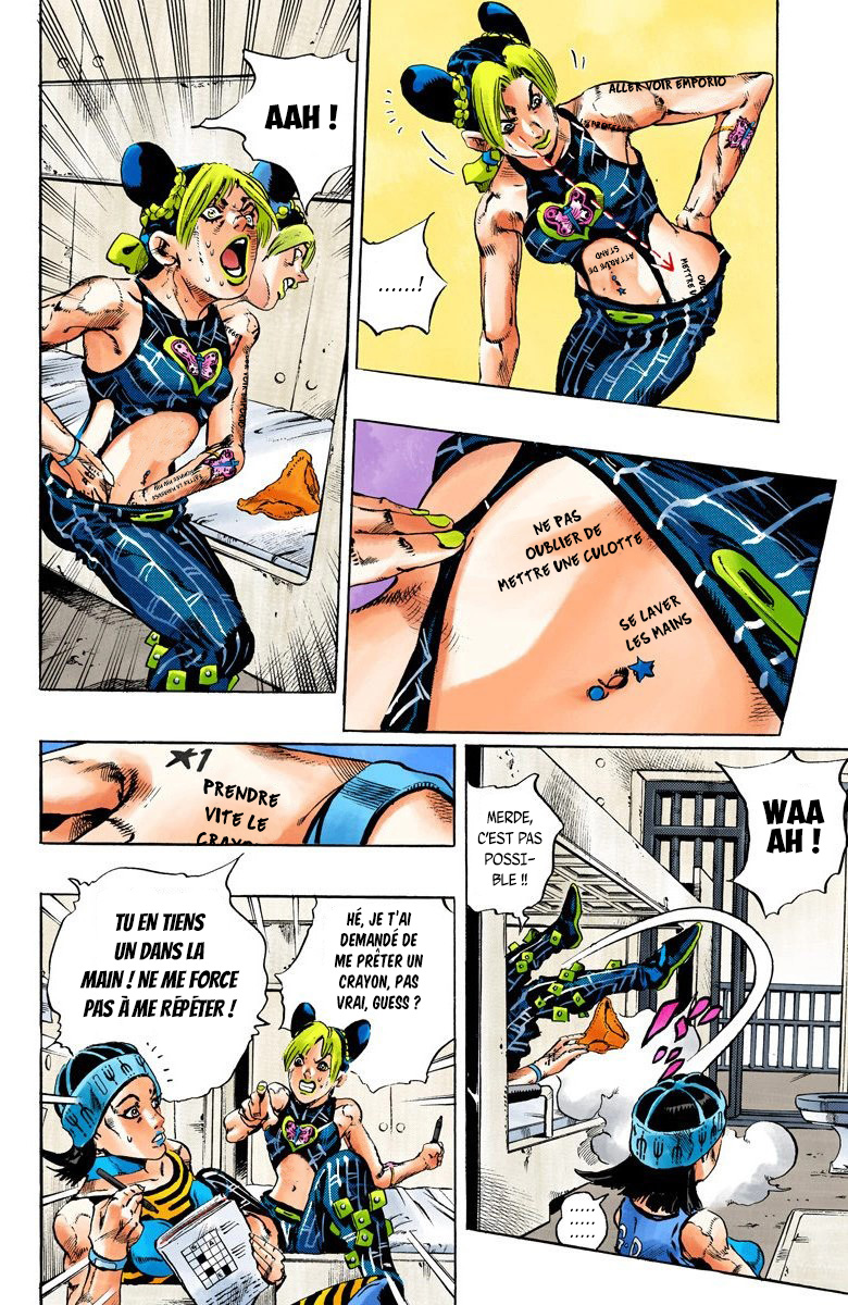 Read JoJo_s Bizarre Adventure Part 6 Stone Ocean Official Colored FR Manga Online
