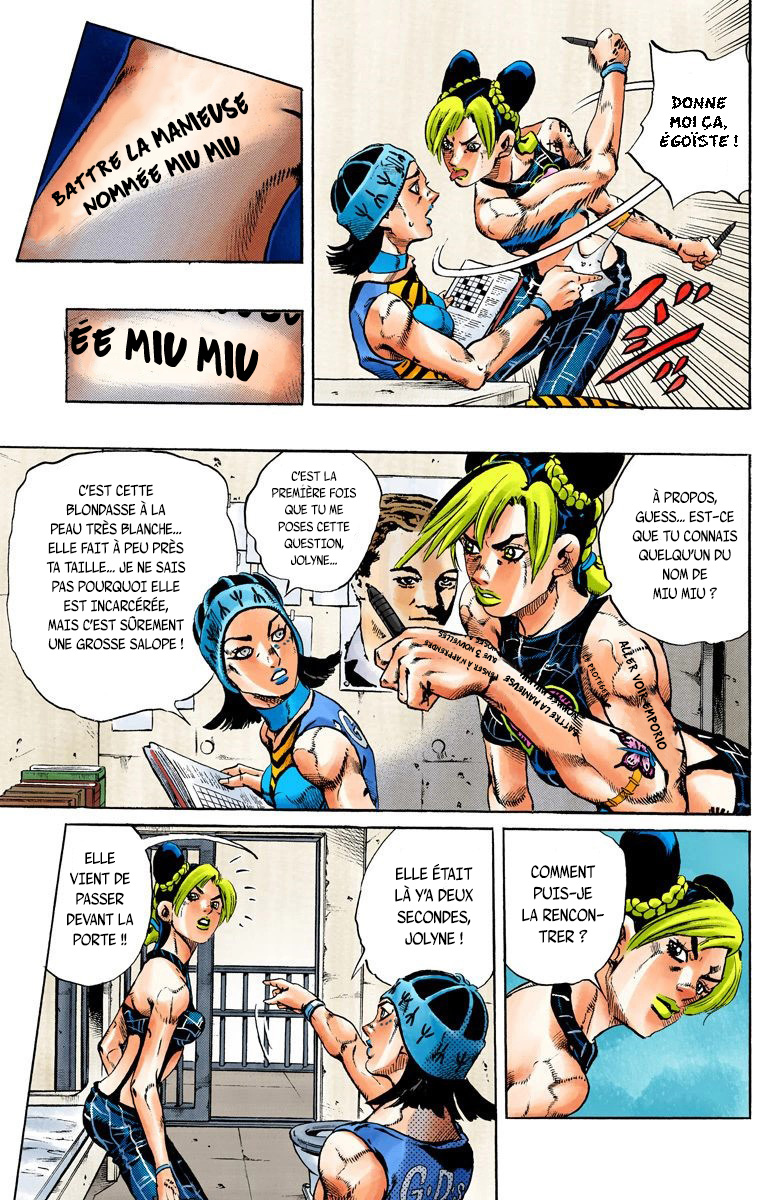 Read JoJo_s Bizarre Adventure Part 6 Stone Ocean Official Colored FR Manga Online