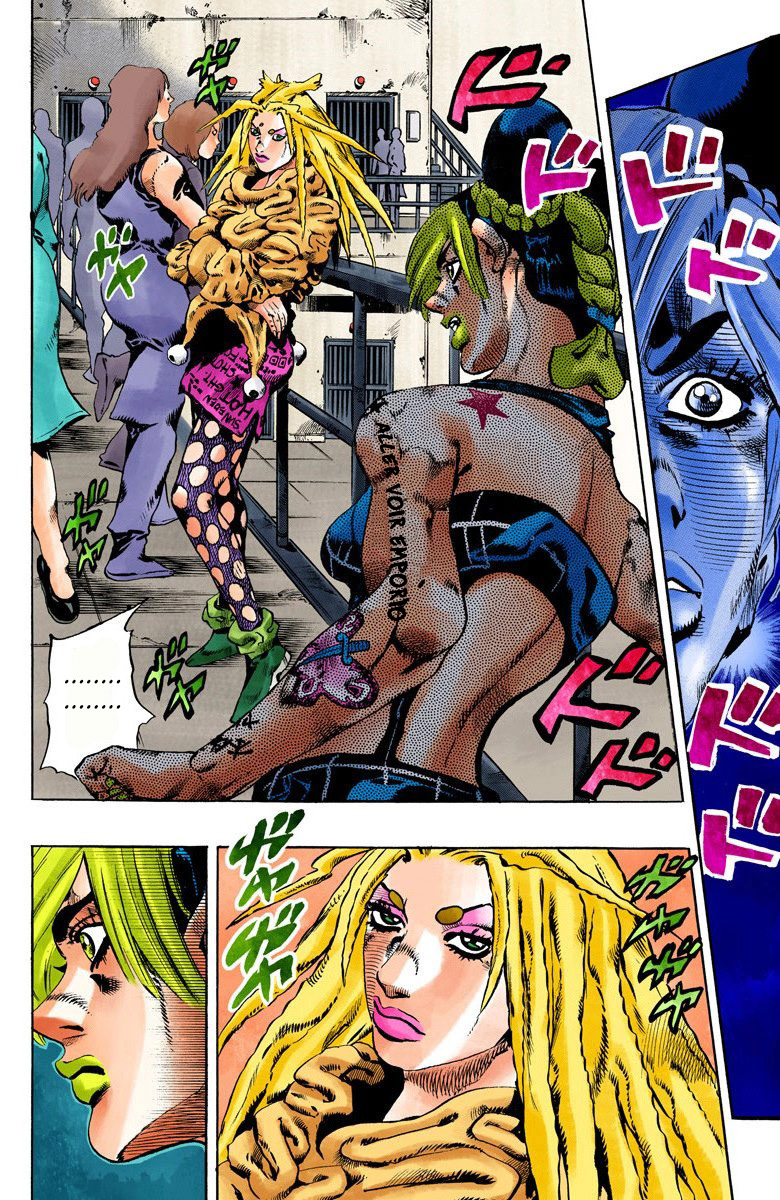 Read JoJo_s Bizarre Adventure Part 6 Stone Ocean Official Colored FR Manga Online