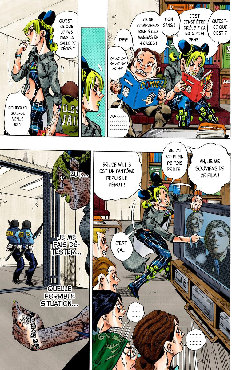 Read JoJo_s Bizarre Adventure Part 6 Stone Ocean Official Colored FR Manga Online