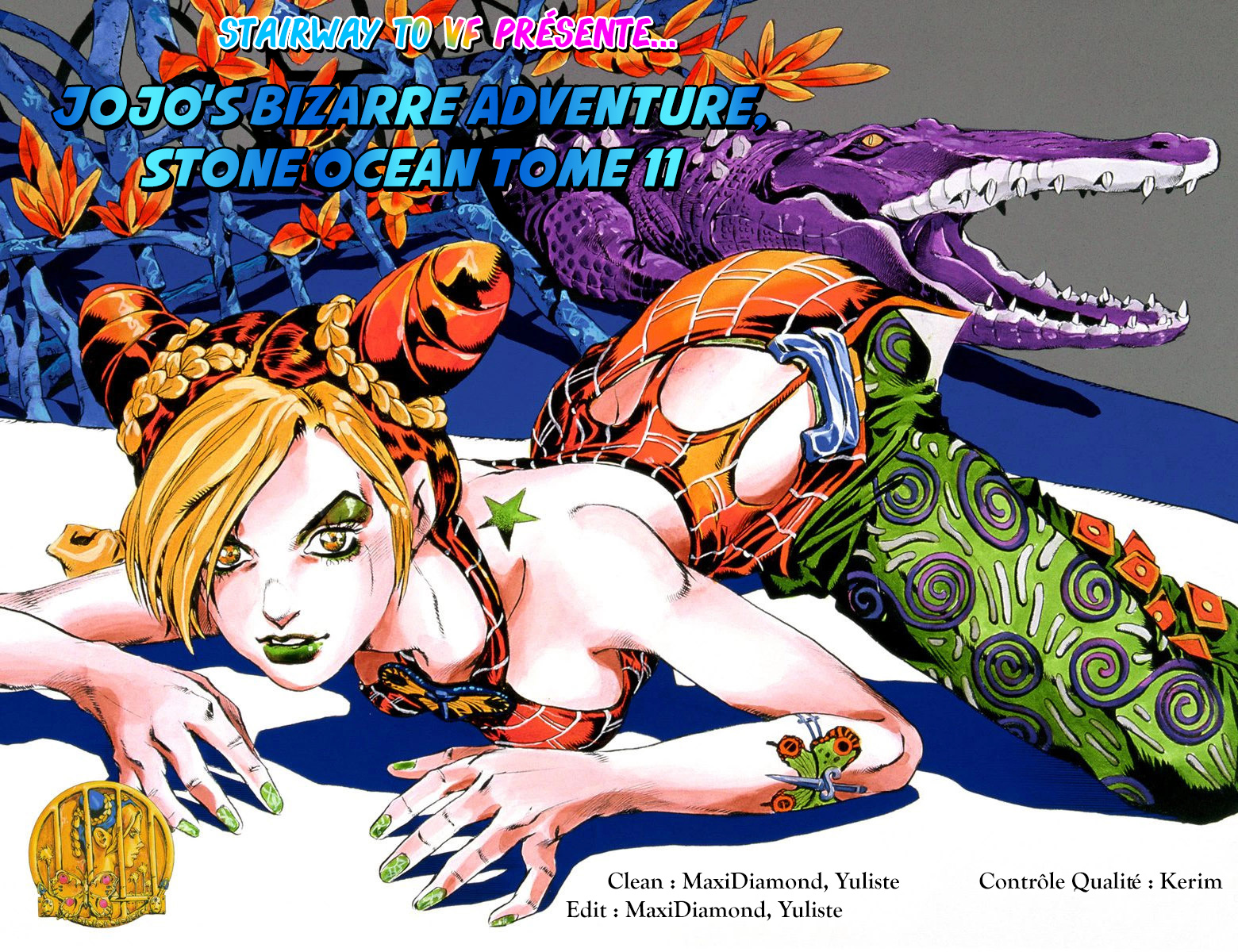 Read JoJo_s Bizarre Adventure Part 6 Stone Ocean Official Colored FR Manga Online