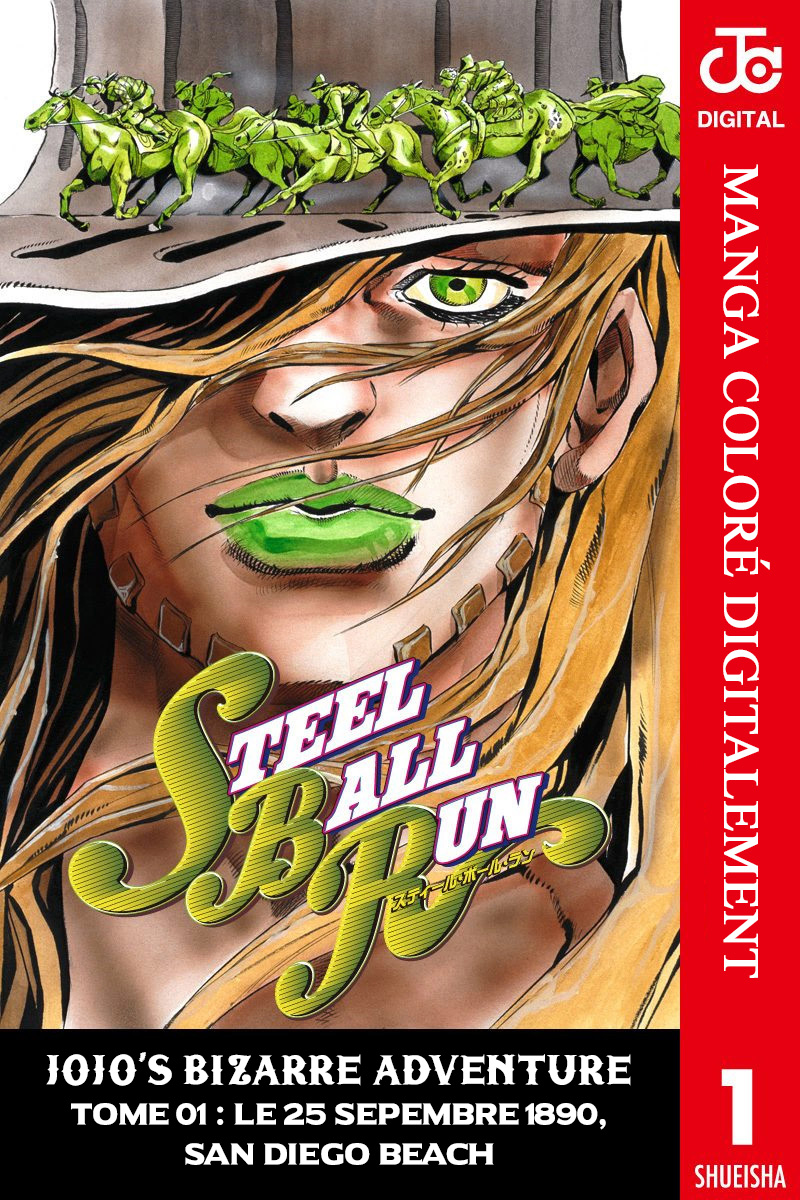 Read JoJo_s Bizarre Adventure Part 7 Steel Ball Run Official Colored FR Manga Online