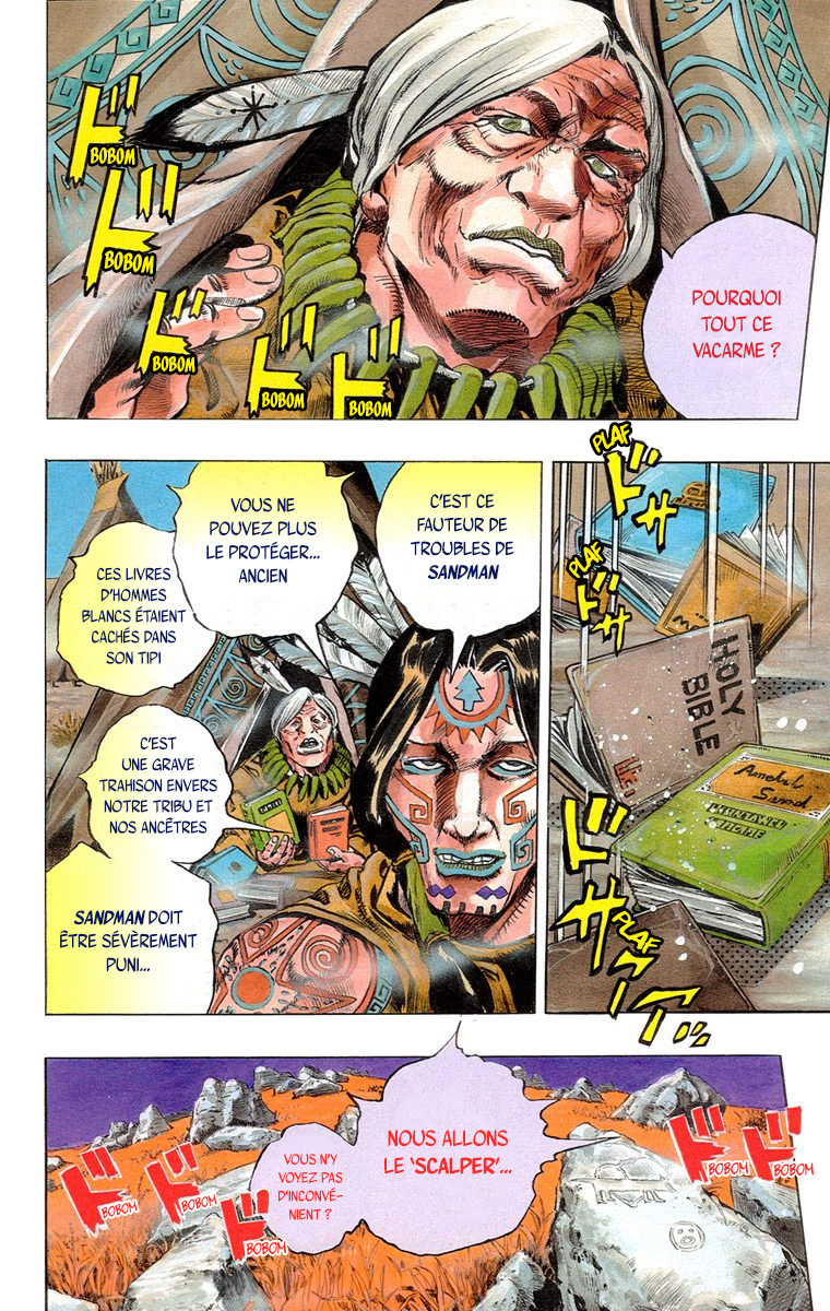 Read JoJo_s Bizarre Adventure Part 7 Steel Ball Run Official Colored FR Manga Online