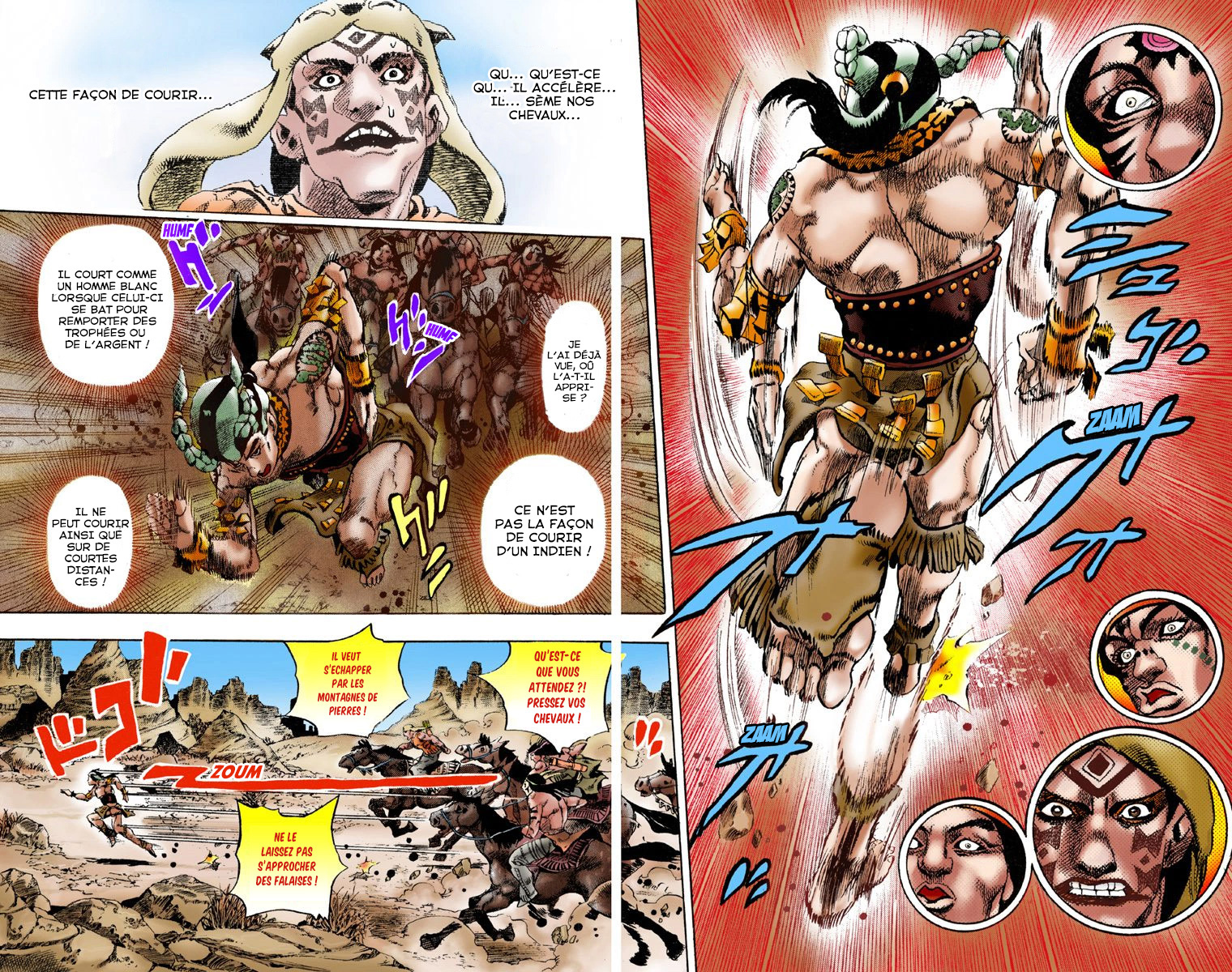 Read JoJo_s Bizarre Adventure Part 7 Steel Ball Run Official Colored FR Manga Online
