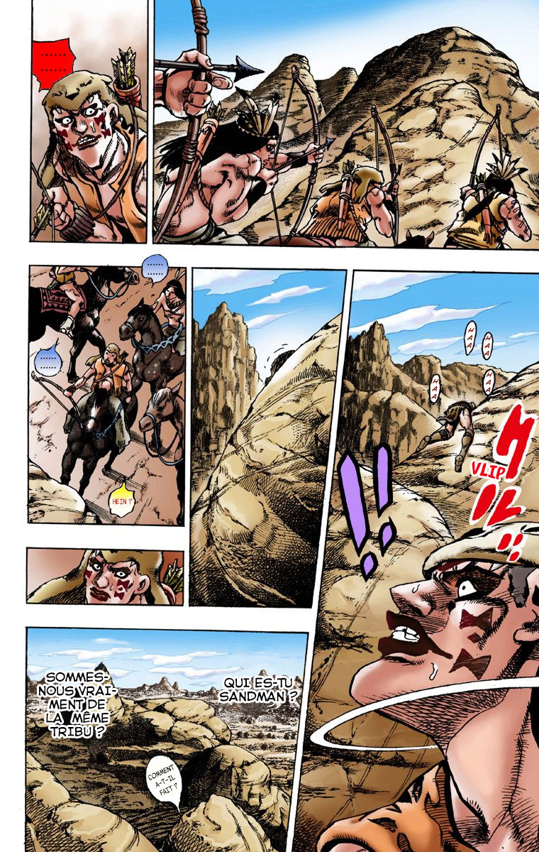 Read JoJo_s Bizarre Adventure Part 7 Steel Ball Run Official Colored FR Manga Online