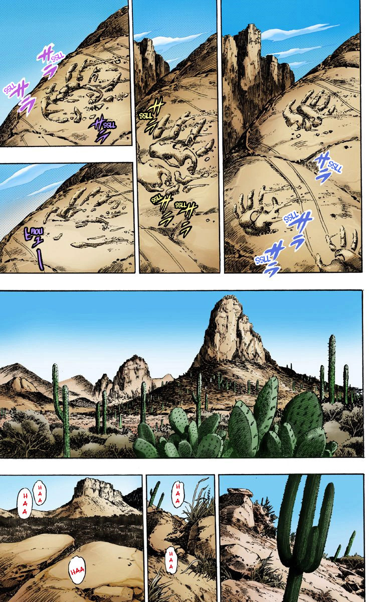 Read JoJo_s Bizarre Adventure Part 7 Steel Ball Run Official Colored FR Manga Online