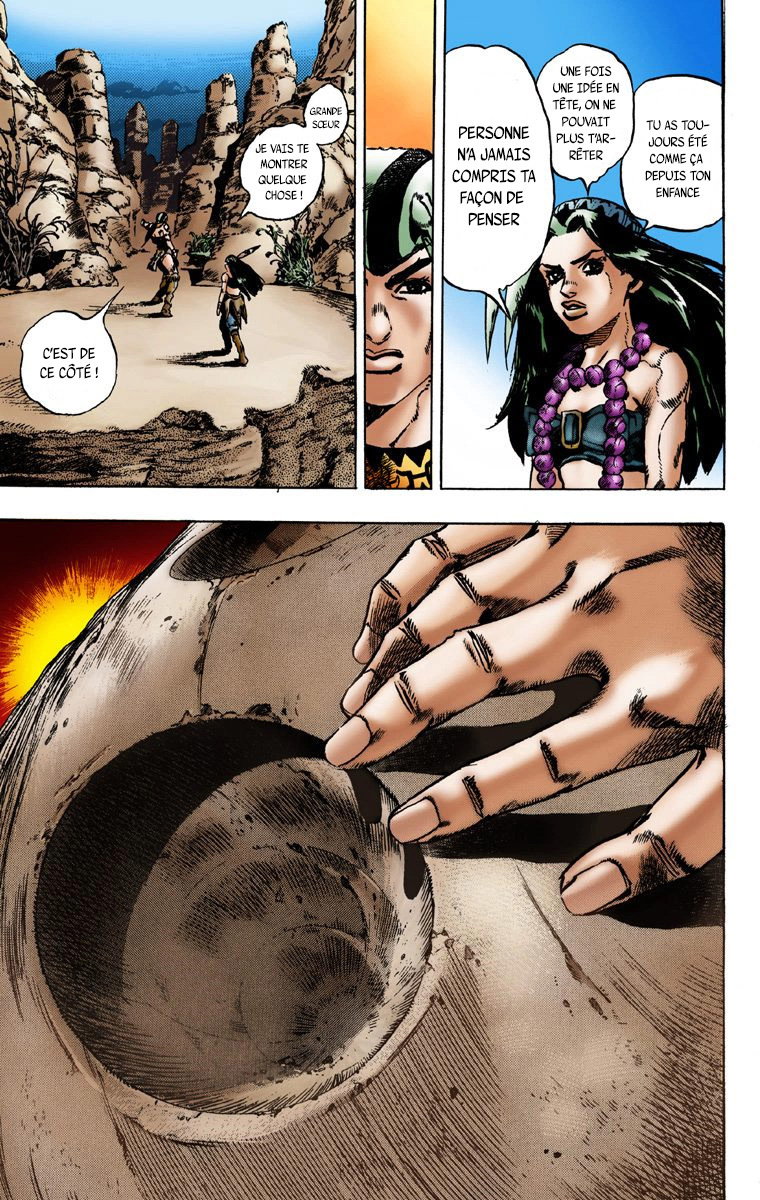 Read JoJo_s Bizarre Adventure Part 7 Steel Ball Run Official Colored FR Manga Online