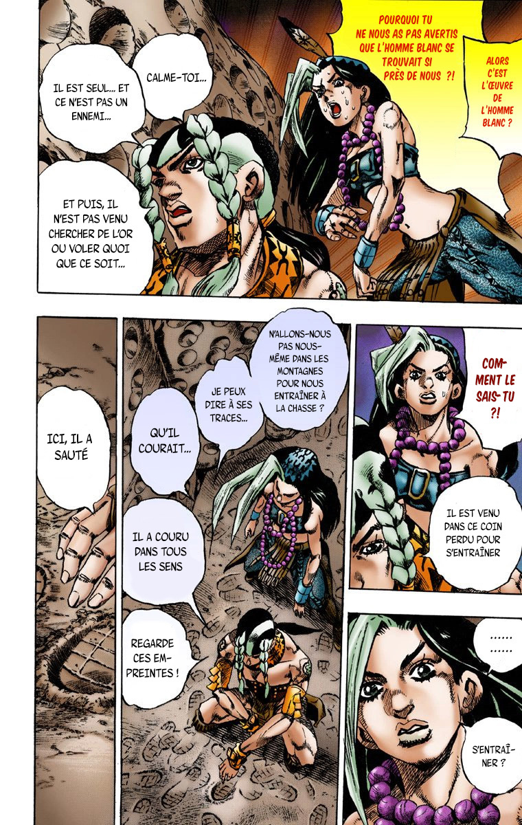 Read JoJo_s Bizarre Adventure Part 7 Steel Ball Run Official Colored FR Manga Online