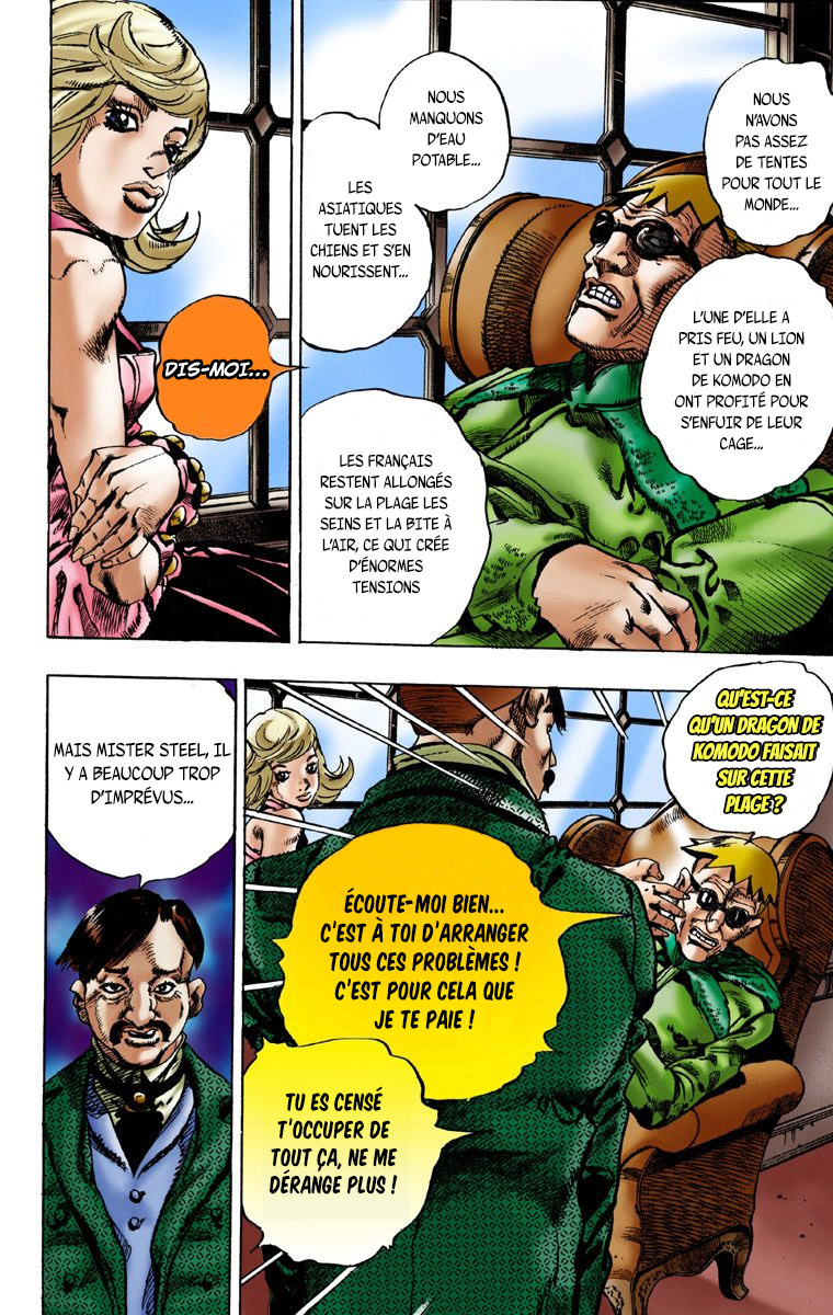 Read JoJo_s Bizarre Adventure Part 7 Steel Ball Run Official Colored FR Manga Online