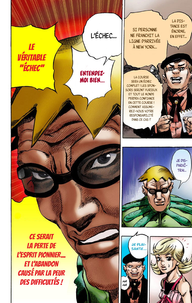 Read JoJo_s Bizarre Adventure Part 7 Steel Ball Run Official Colored FR Manga Online