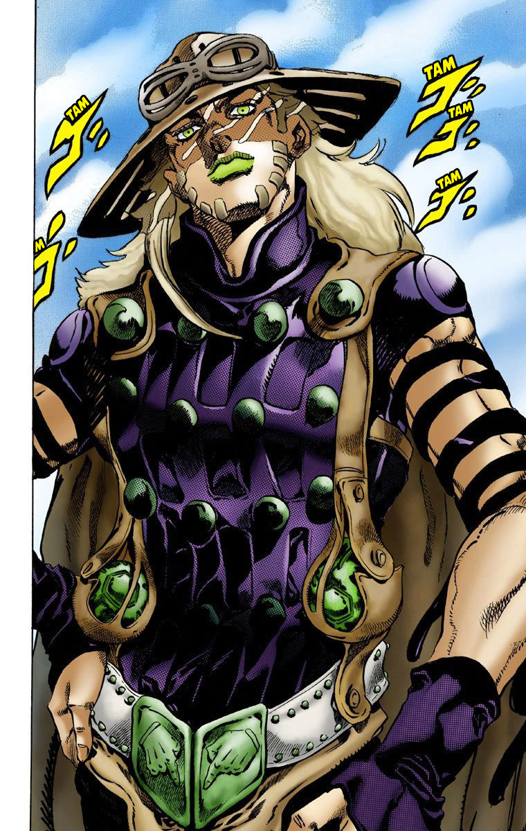Read JoJo_s Bizarre Adventure Part 7 Steel Ball Run Official Colored FR Manga Online