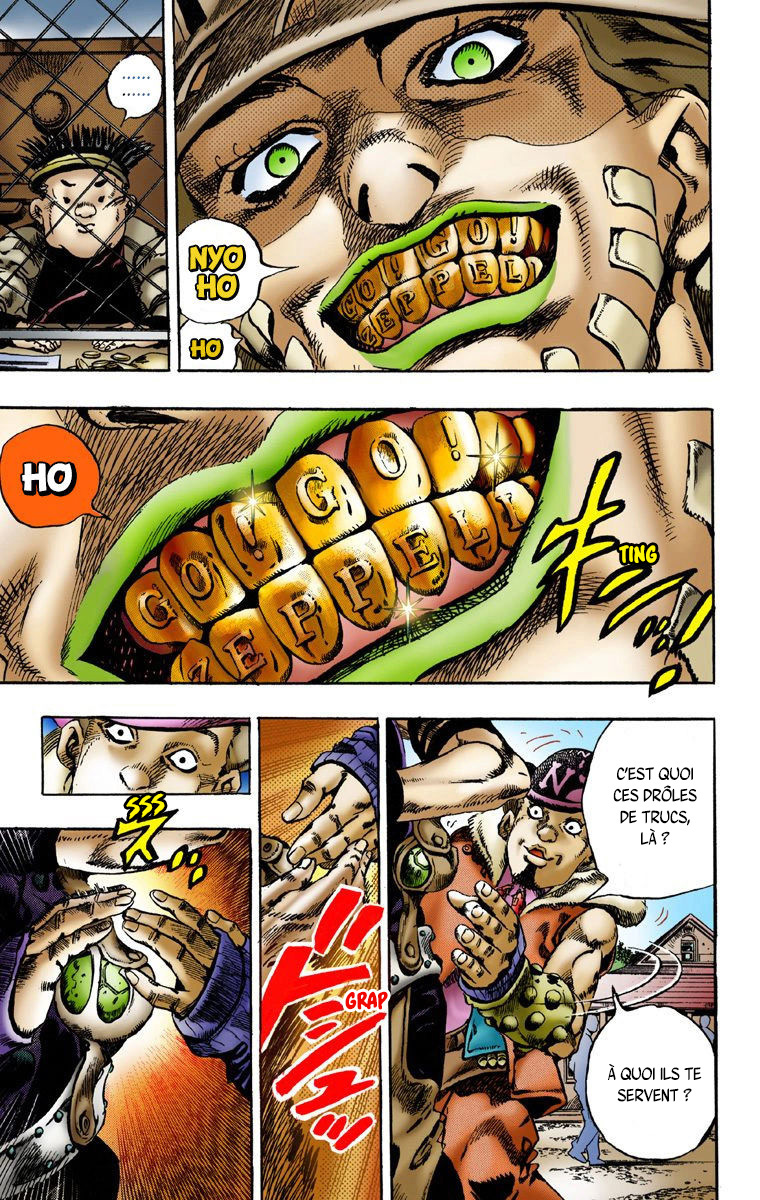 Read JoJo_s Bizarre Adventure Part 7 Steel Ball Run Official Colored FR Manga Online