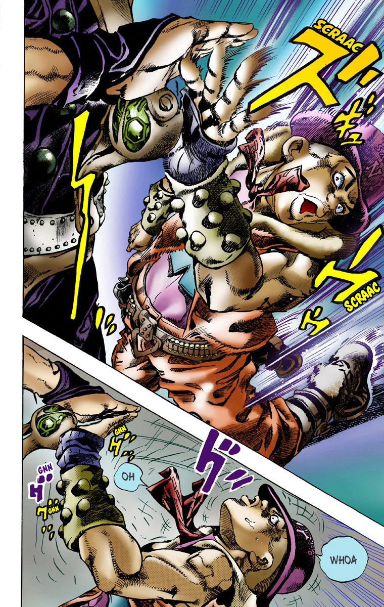 Read JoJo_s Bizarre Adventure Part 7 Steel Ball Run Official Colored FR Manga Online