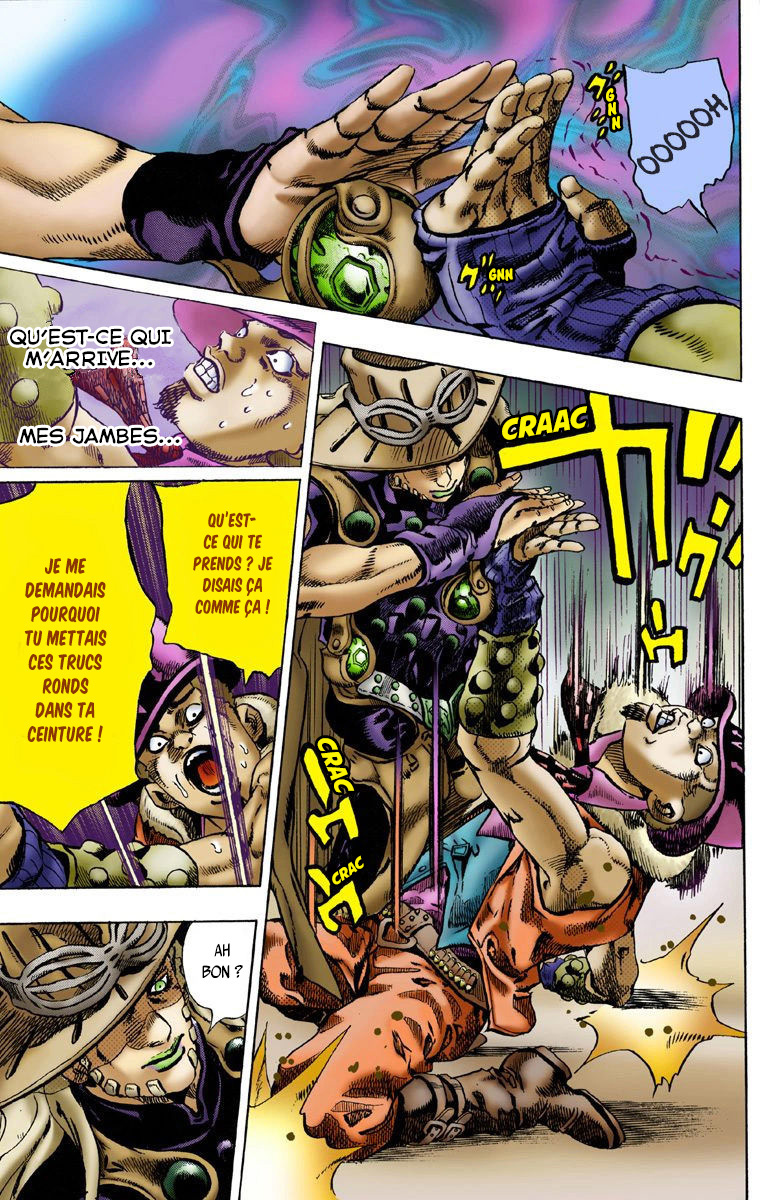Read JoJo_s Bizarre Adventure Part 7 Steel Ball Run Official Colored FR Manga Online