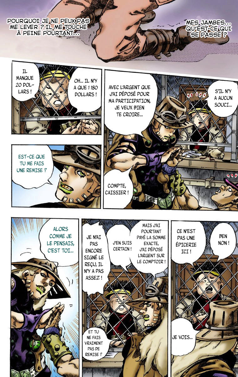 Read JoJo_s Bizarre Adventure Part 7 Steel Ball Run Official Colored FR Manga Online