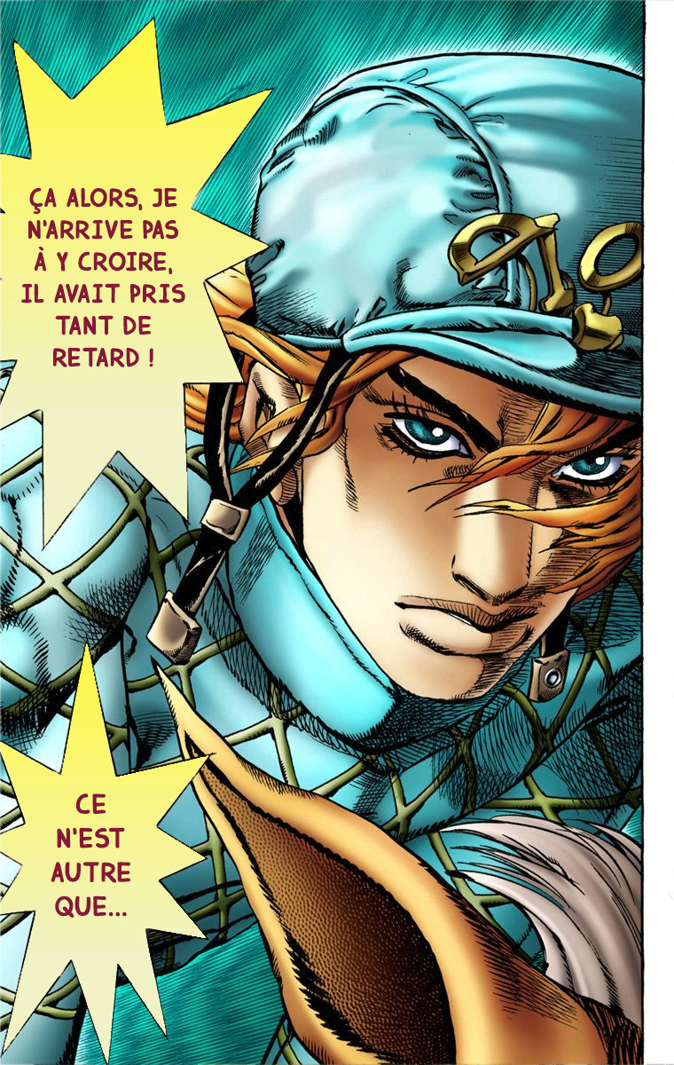 Read JoJo_s Bizarre Adventure Part 7 Steel Ball Run Official Colored FR Manga Online