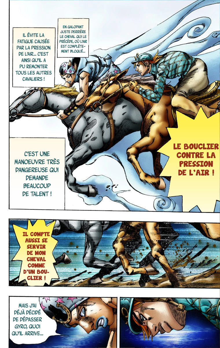 Read JoJo_s Bizarre Adventure Part 7 Steel Ball Run Official Colored FR Manga Online