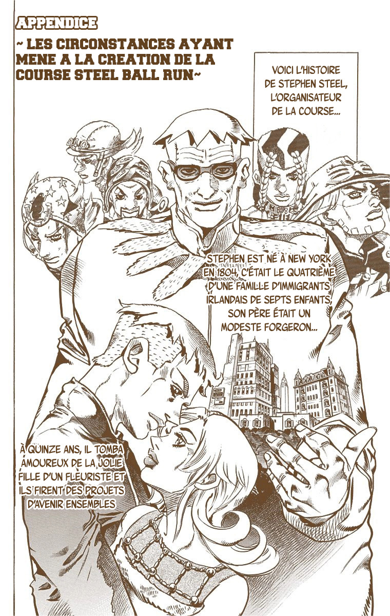 Read JoJo_s Bizarre Adventure Part 7 Steel Ball Run Official Colored FR Manga Online