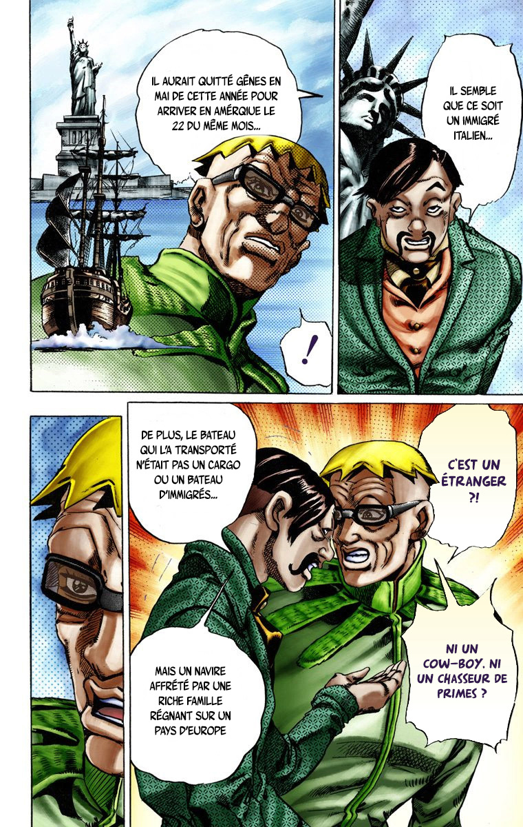 Read JoJo_s Bizarre Adventure Part 7 Steel Ball Run Official Colored FR Manga Online