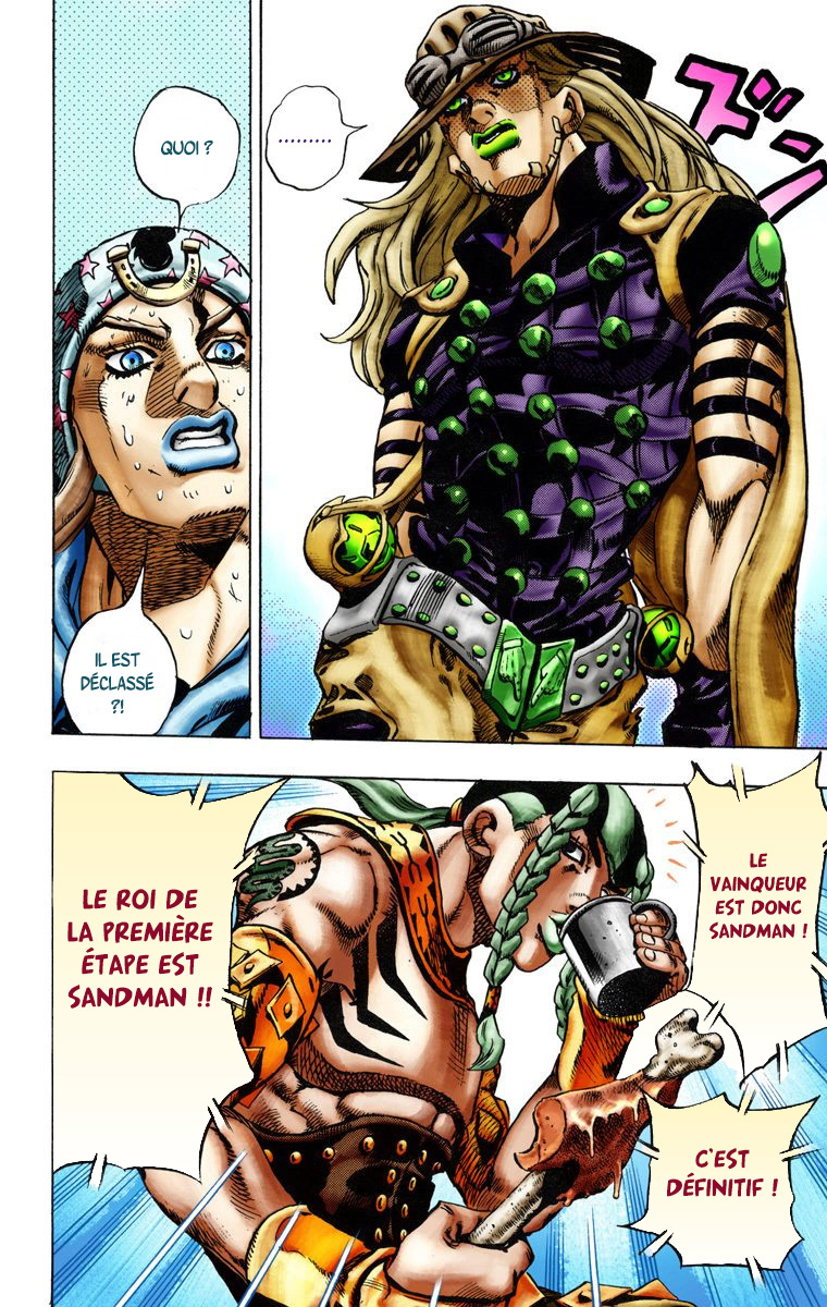 Read JoJo_s Bizarre Adventure Part 7 Steel Ball Run Official Colored FR Manga Online