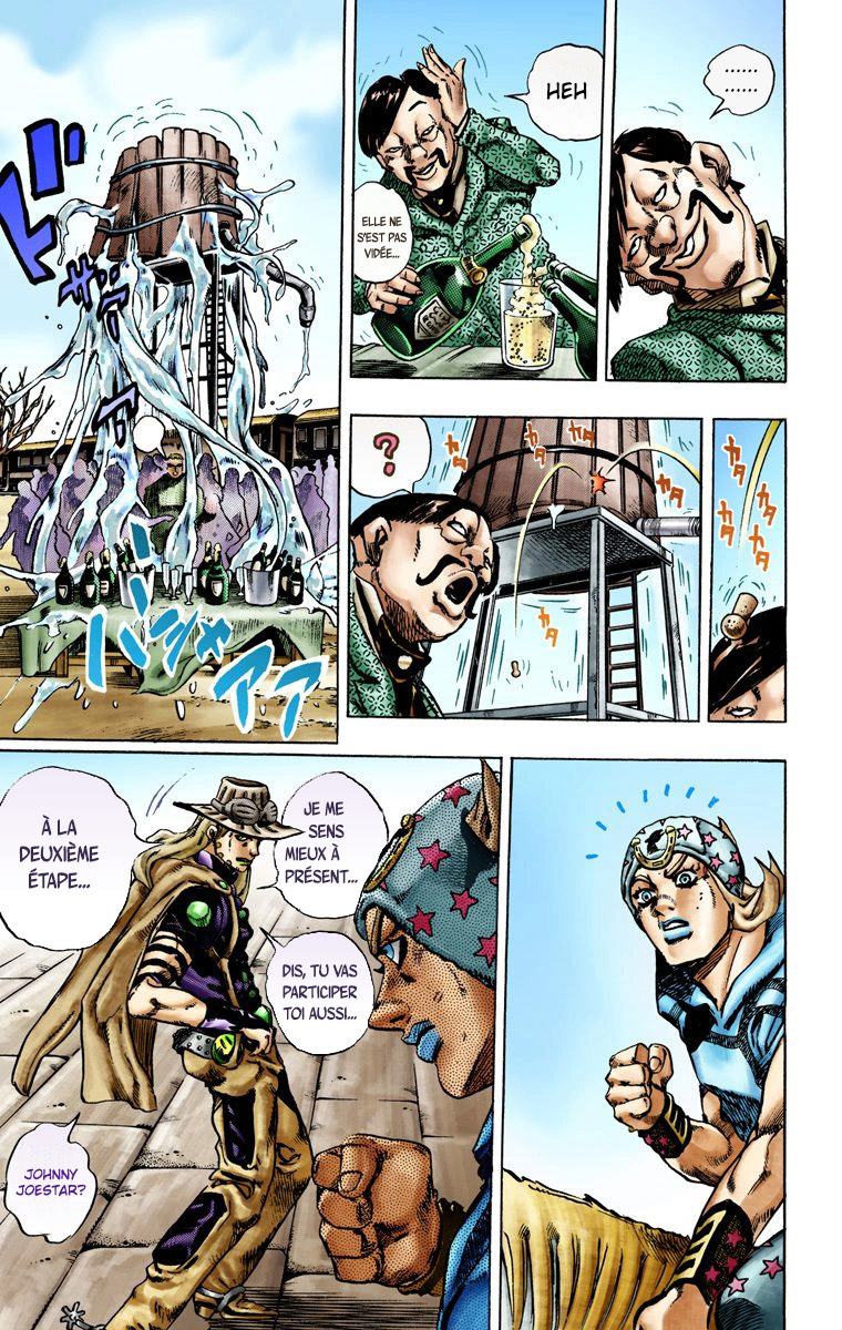 Read JoJo_s Bizarre Adventure Part 7 Steel Ball Run Official Colored FR Manga Online