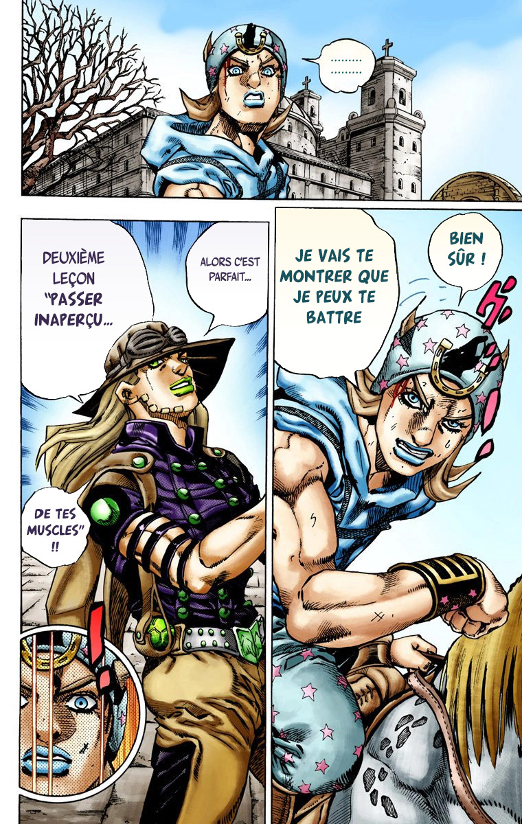 Read JoJo_s Bizarre Adventure Part 7 Steel Ball Run Official Colored FR Manga Online