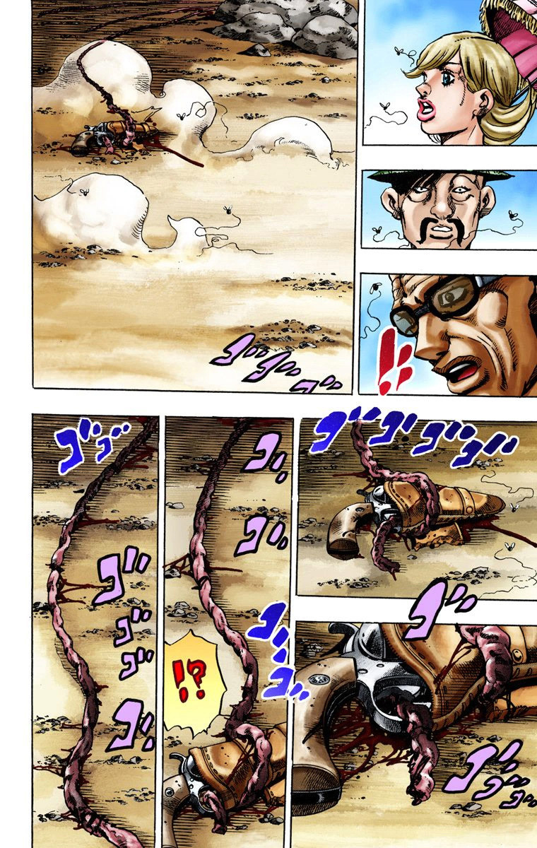 Read JoJo_s Bizarre Adventure Part 7 Steel Ball Run Official Colored FR Manga Online