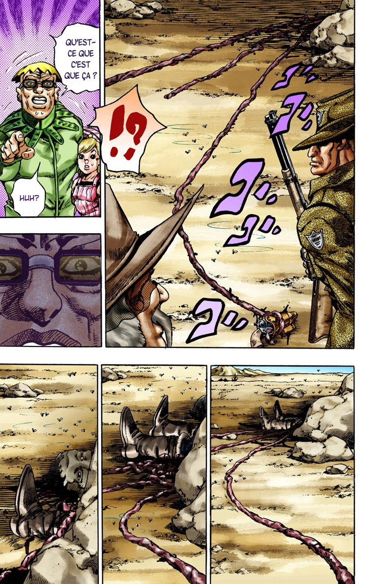 Read JoJo_s Bizarre Adventure Part 7 Steel Ball Run Official Colored FR Manga Online