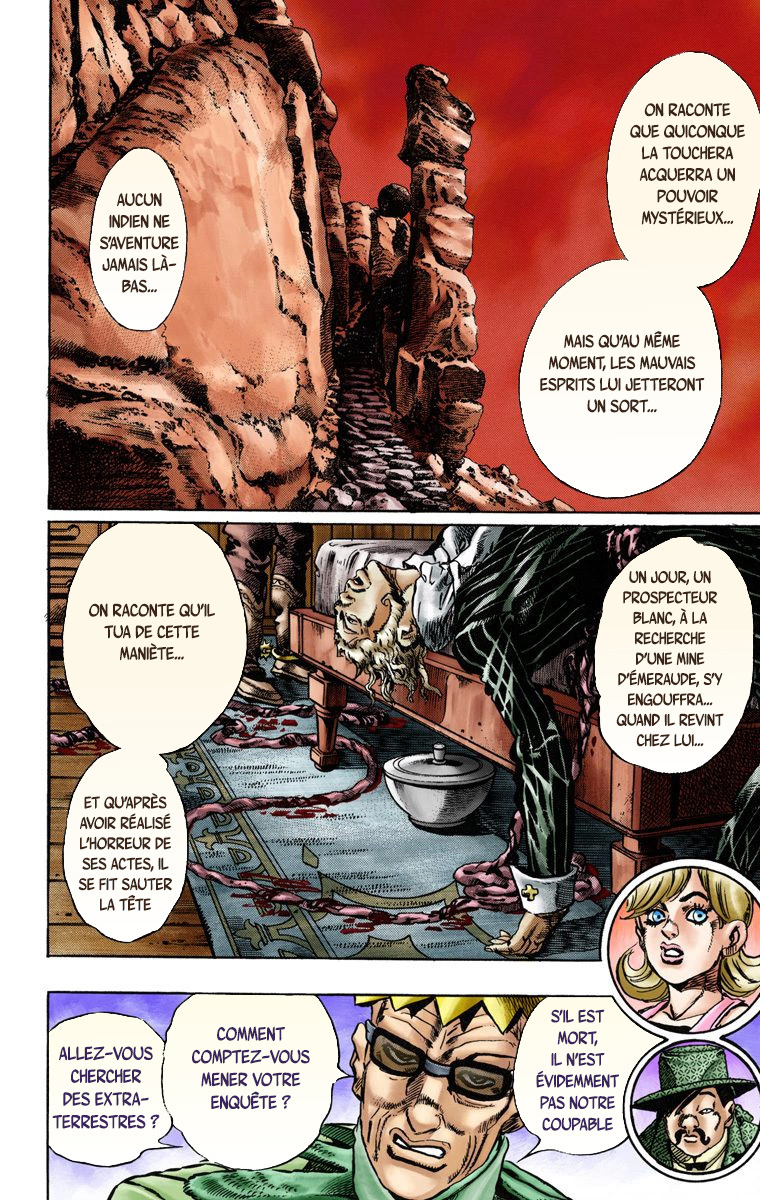 Read JoJo_s Bizarre Adventure Part 7 Steel Ball Run Official Colored FR Manga Online