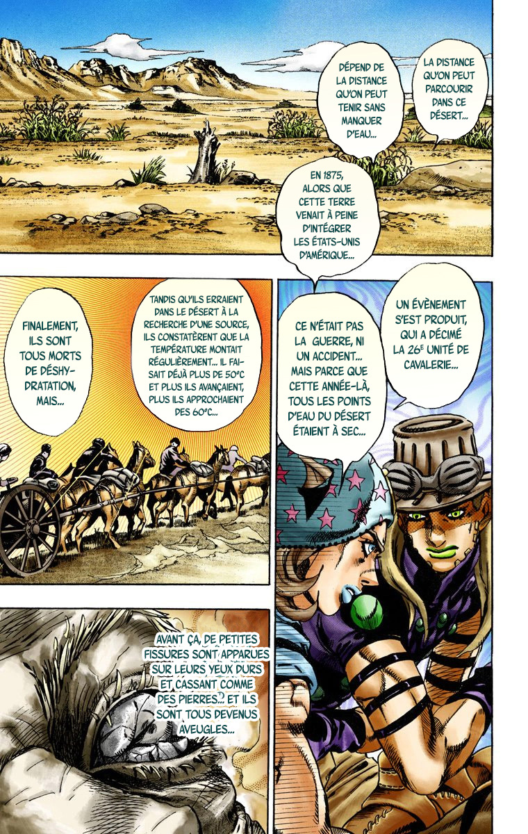 Read JoJo_s Bizarre Adventure Part 7 Steel Ball Run Official Colored FR Manga Online
