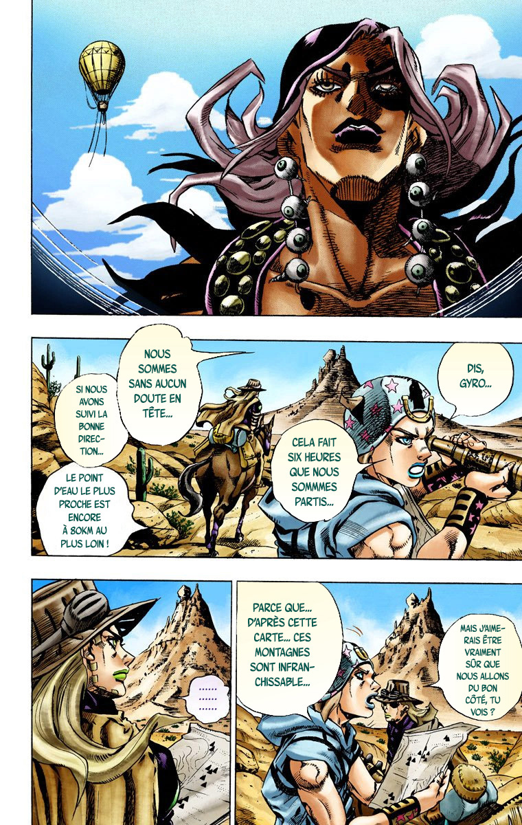 Read JoJo_s Bizarre Adventure Part 7 Steel Ball Run Official Colored FR Manga Online
