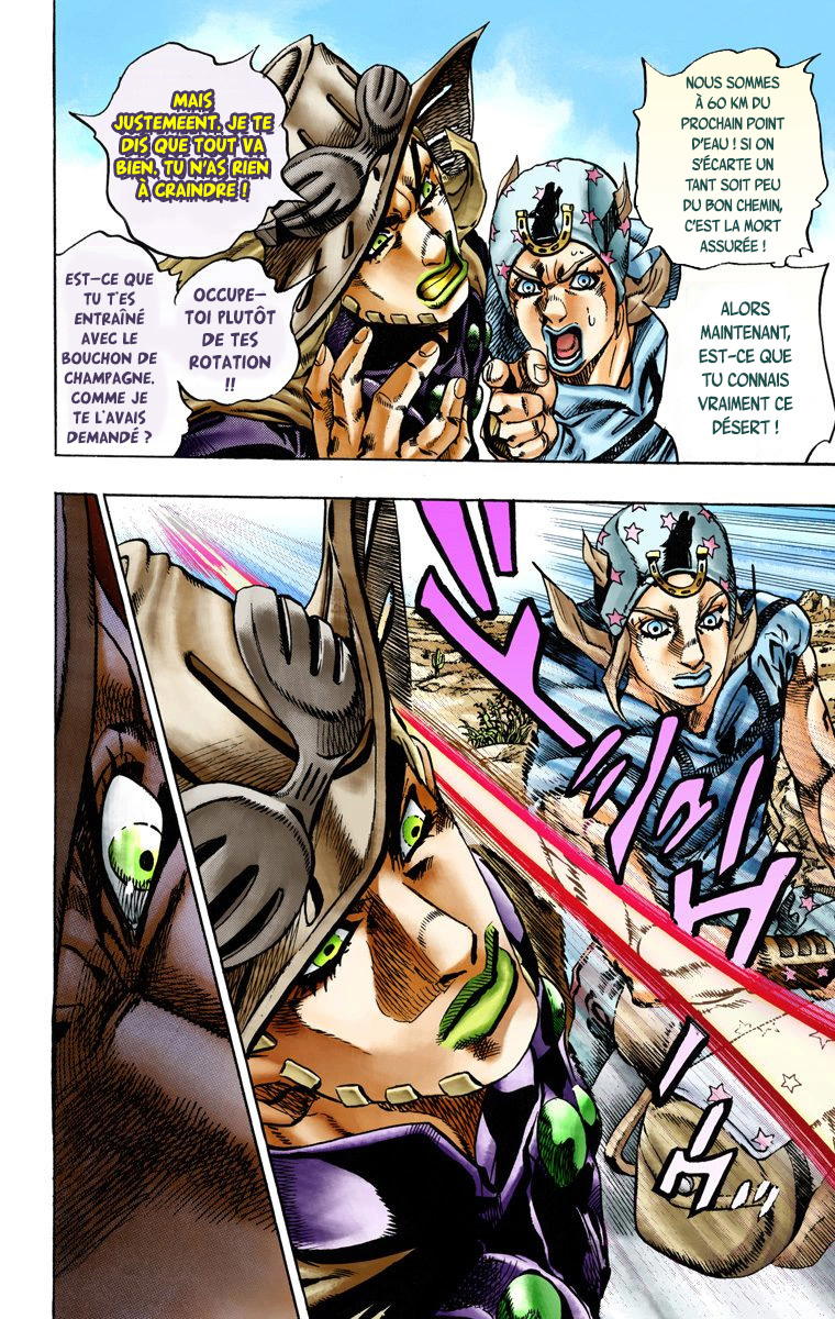 Read JoJo_s Bizarre Adventure Part 7 Steel Ball Run Official Colored FR Manga Online