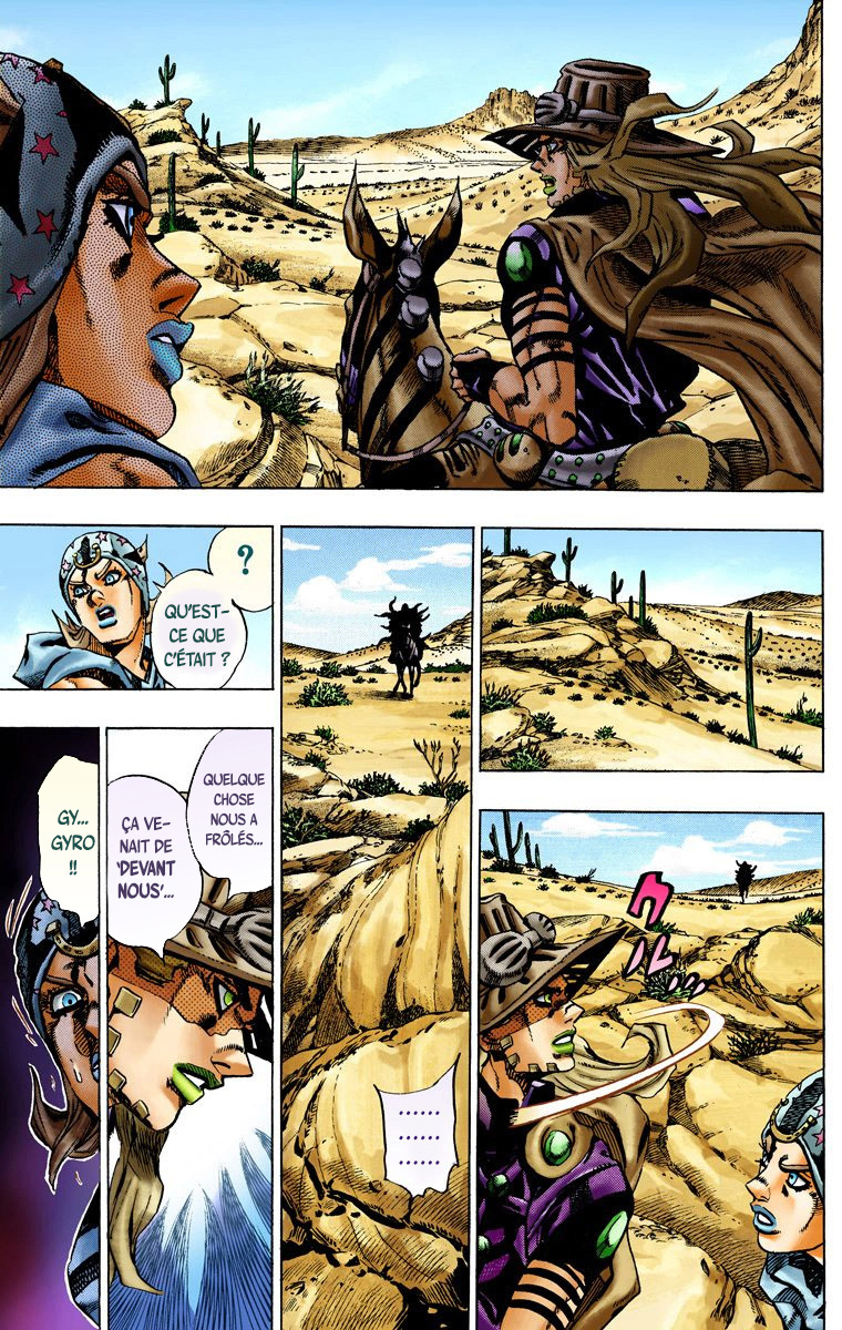 Read JoJo_s Bizarre Adventure Part 7 Steel Ball Run Official Colored FR Manga Online