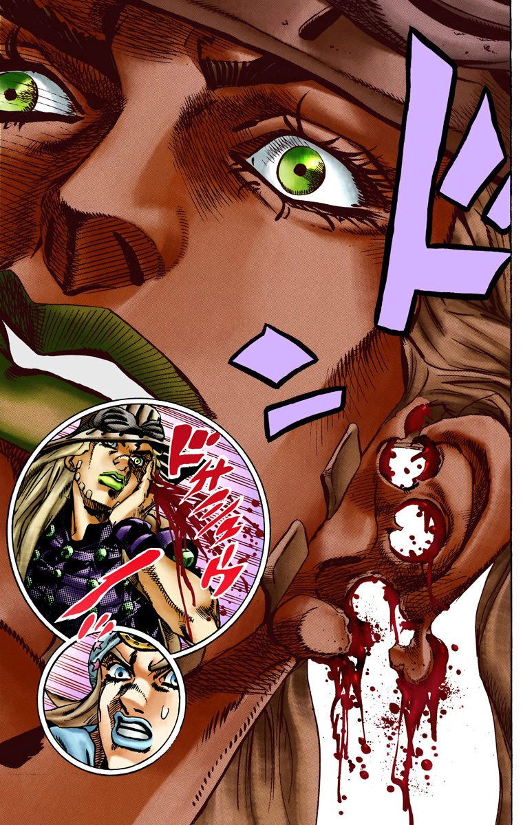 Read JoJo_s Bizarre Adventure Part 7 Steel Ball Run Official Colored FR Manga Online