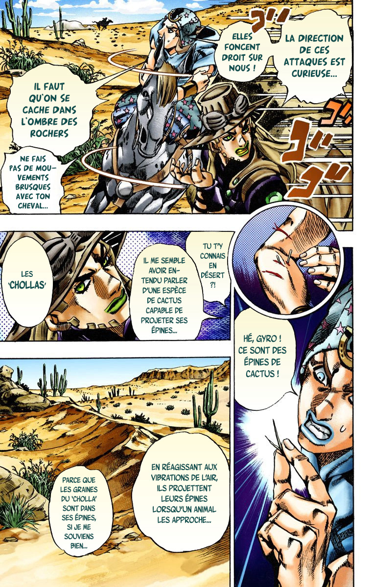 Read JoJo_s Bizarre Adventure Part 7 Steel Ball Run Official Colored FR Manga Online