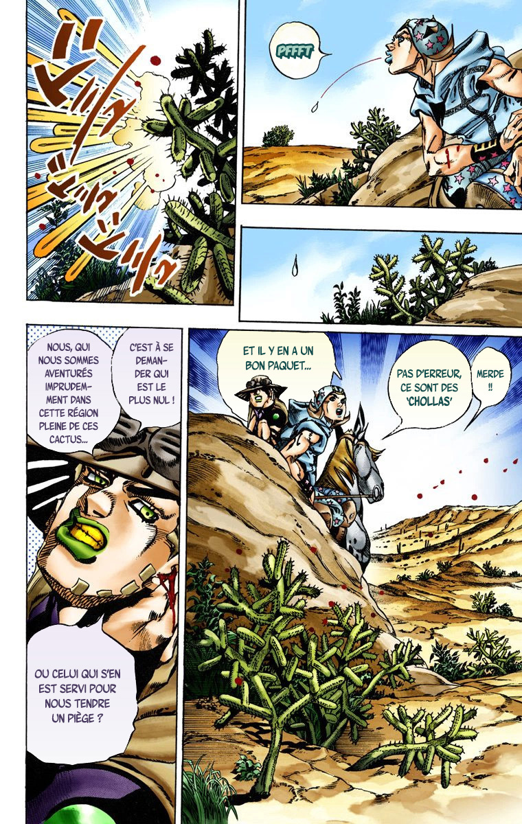 Read JoJo_s Bizarre Adventure Part 7 Steel Ball Run Official Colored FR Manga Online