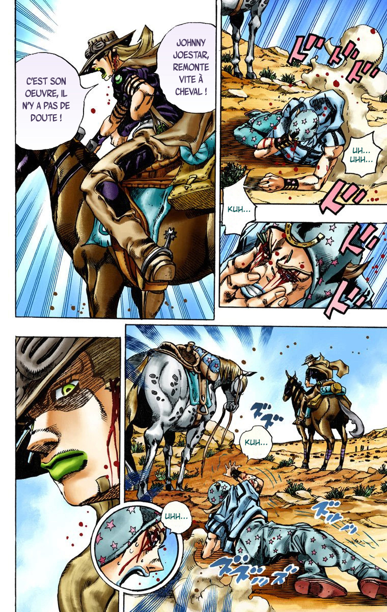 Read JoJo_s Bizarre Adventure Part 7 Steel Ball Run Official Colored FR Manga Online