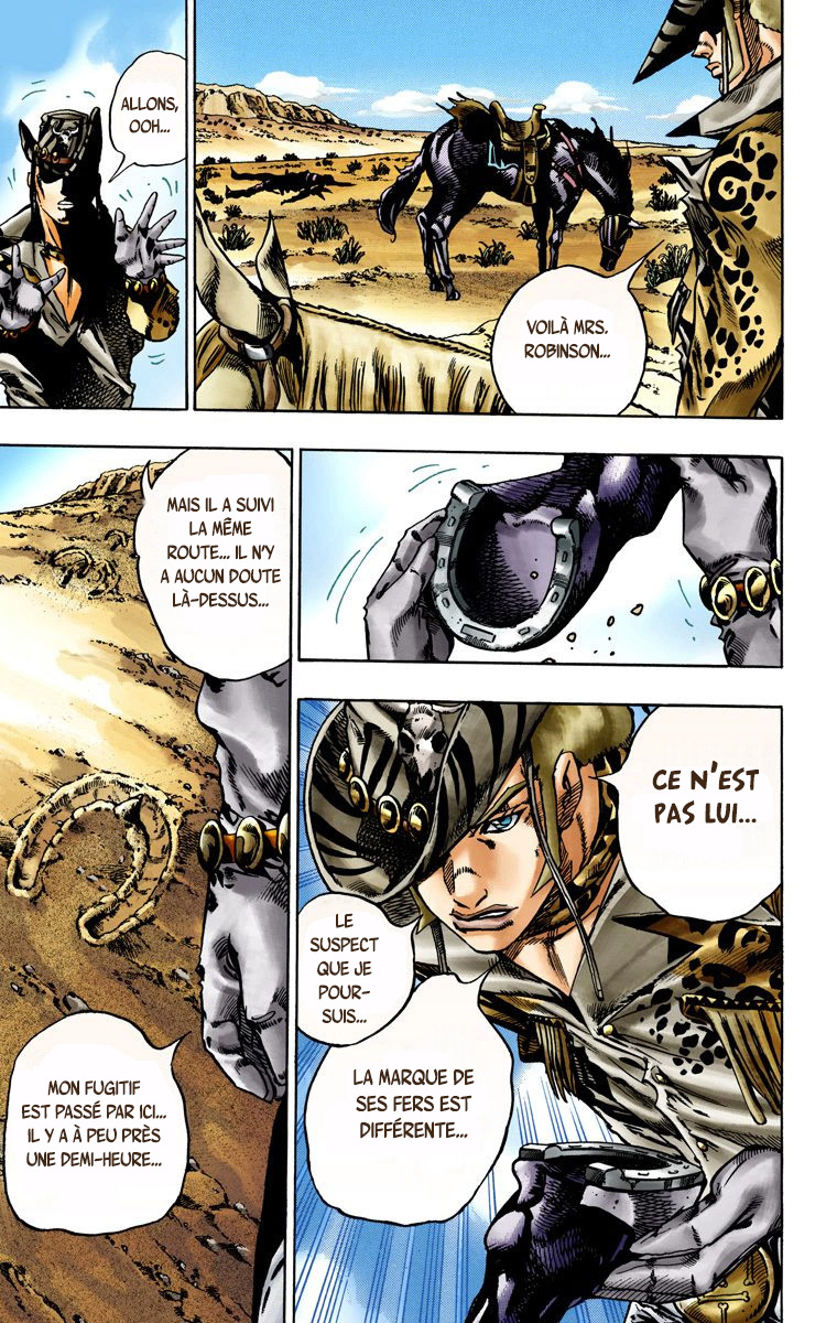 Read JoJo_s Bizarre Adventure Part 7 Steel Ball Run Official Colored FR Manga Online