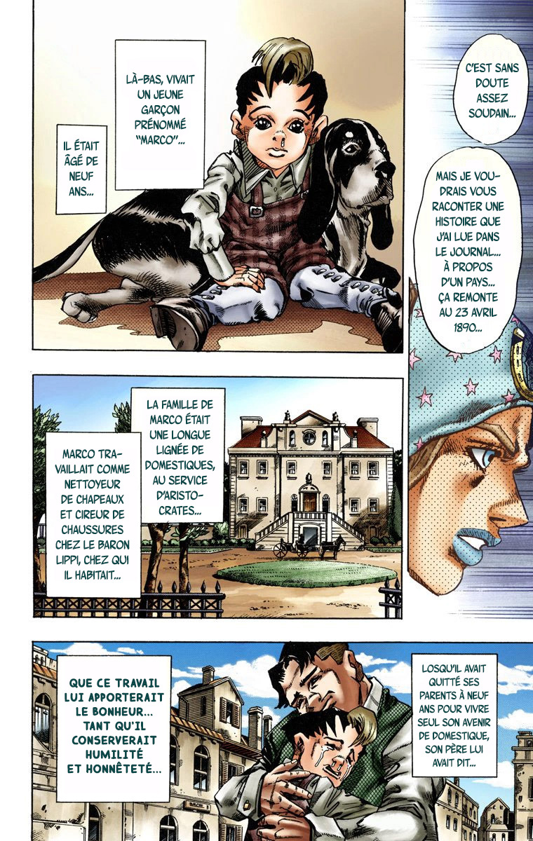 Read JoJo_s Bizarre Adventure Part 7 Steel Ball Run Official Colored FR Manga Online