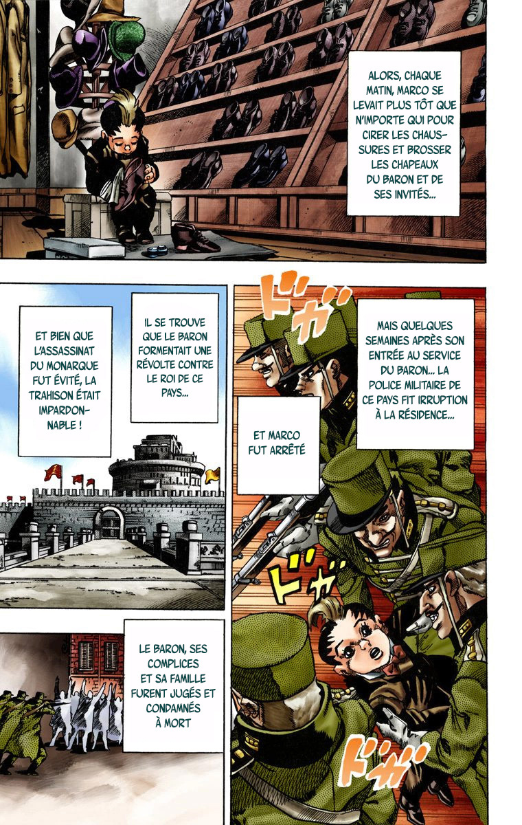 Read JoJo_s Bizarre Adventure Part 7 Steel Ball Run Official Colored FR Manga Online